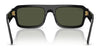 Ray-Ban LUKAS RB4454F Sunglasses | Size 53 / Black №667731 / Green (3N 13.2%)