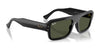 Ray-Ban LUKAS RB4454F Sunglasses | Size 53 / Black №667731 / Green (3N 13.2%)