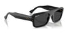 Ray-Ban FLACKO RB4454F Sunglasses | Size 53 / Black №667731 / Green (3N 13.2%)