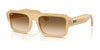 Ray-Ban LUKAS RB4454F Sunglasses | Size 53 / Transparent Beige №680651 / Clear Gradient Brown (2N 30.5%)