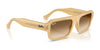 Ray-Ban LUKAS RB4454F Sunglasses | Size 53 / Black №667731 / Green (3N 13.2%)