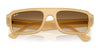 Ray-Ban LUKAS RB4454F Sunglasses | Size 53 / Black №667731 / Green (3N 13.2%)