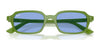 Ray-Ban ZURI RB4455 Sunglasses / Rosty Brown №680980 / Blue (2N 36.6%) / Size 49