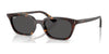 Ray-Ban ZAYA RB4456F Sunglasses | Size 52 / Havana №135987 / Dark Grey (3N 10.1%)