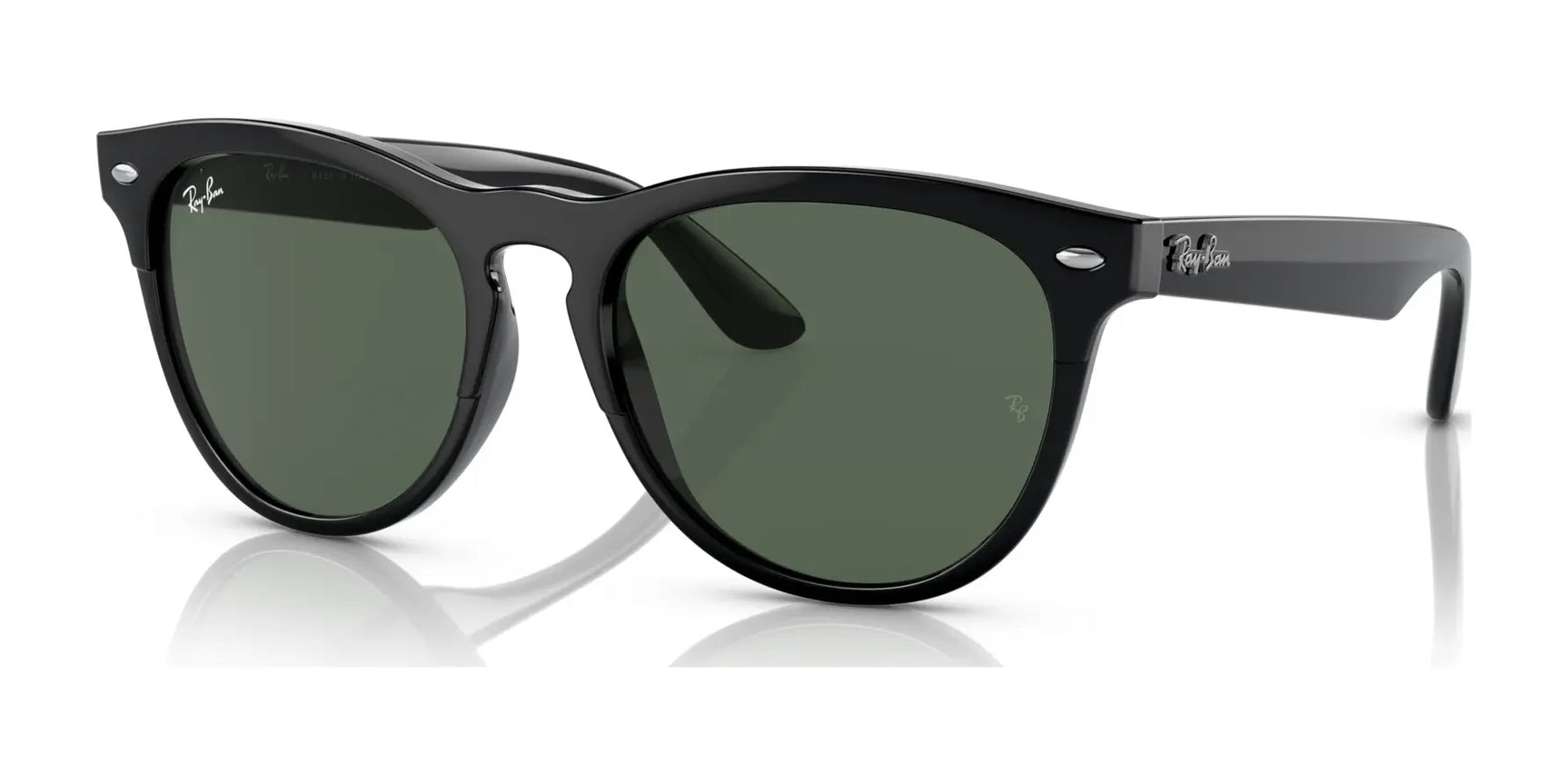 Ray-Ban IRIS RB4471 Sunglasses Black / Dark Green Ray-Ban IRIS RB4471 Sunglasses Black / Dark Green