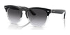 Ray-Ban IRIS RB4471 Sunglasses | Size 54 / Black On Transparent №66308G / Grey (3N 14.1%)