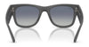Ray-Ban RB4840S Sunglasses / Sand Black №601S71 / Dark Green (3N 12.9%) / Size 50