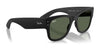 Ray-Ban RB4840S Sunglasses / Sand Black №601S71 / Dark Green (3N 12.9%) / Size 50