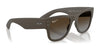 Ray-Ban RB4840S Sunglasses / Sand Black №601S71 / Dark Green (3N 12.9%) / Size 50