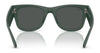 Ray-Ban RB4840S Sunglasses / Sand Black №601S71 / Dark Green (3N 12.9%) / Size 50