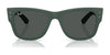 Ray-Ban RB4840S Sunglasses / Sand Black №601S71 / Dark Green (3N 12.9%) / Size 50