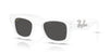 Ray-Ban WAYFARER PUFFER RB4940B Sunglasses | Size 47 / White & Strass №686387 / Ultra Black (3N 10.1%)