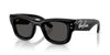 Ray-Ban WAYFARER PUFFER RB4940B Sunglasses | Size 47 / Black & Strass №686487 / Ultra Black (3N 10.1%)