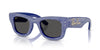 Ray-Ban WAYFARER PUFFER RB4940BP Sunglasses | Size 47 / Blue & Strass Pave №686787 / Ultra Black (3N 10.1%)