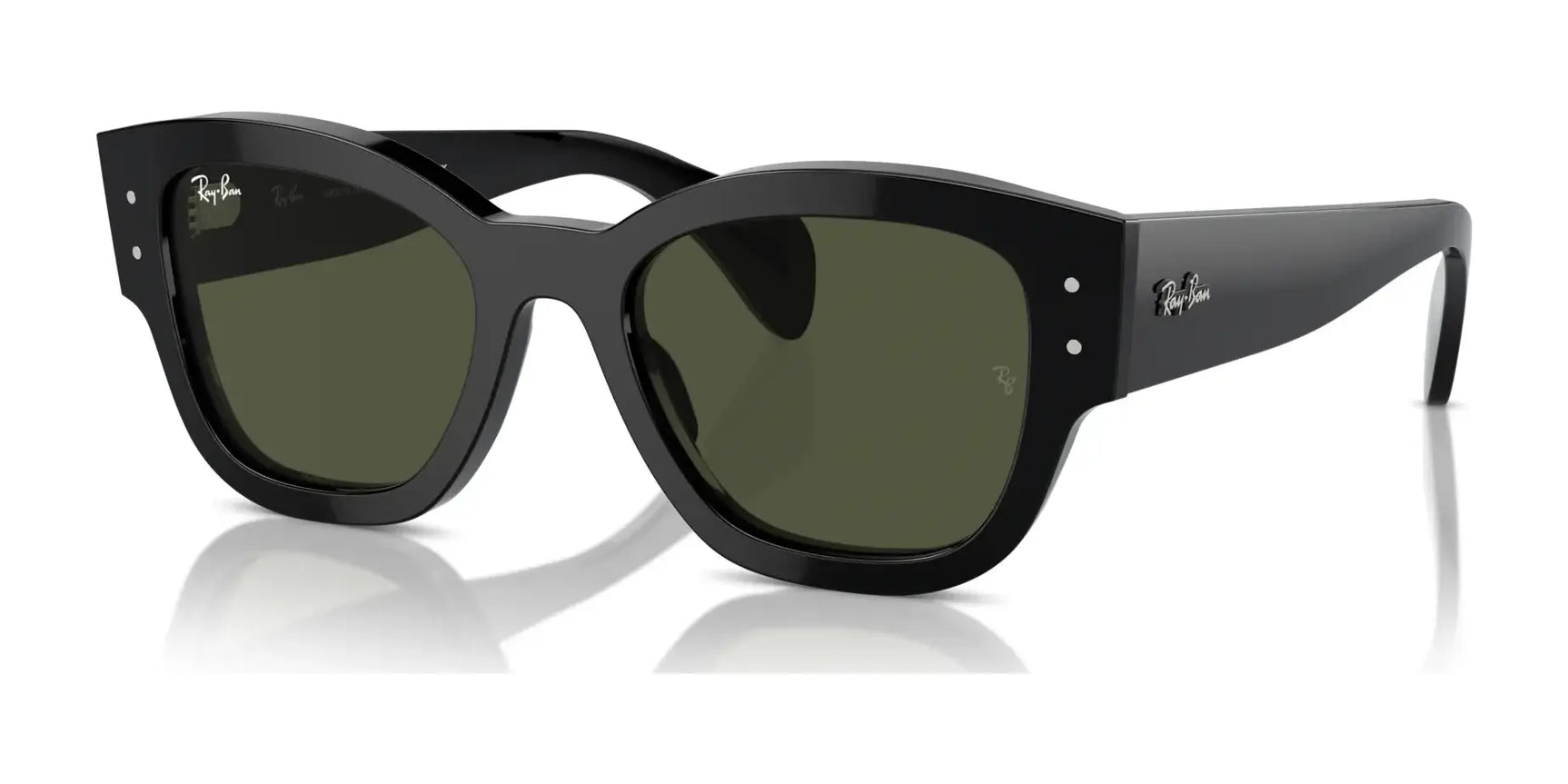 Ray-Ban JORGE RB7681S Sunglasses Black / Green Ray-Ban JORGE RB7681S Sunglasses Black / Green