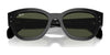 Ray-Ban JORGE RB7681SF Sunglasses | Size 52 / Black №901/31 / Green (3N 13.2%)