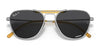Ray-Ban RB8064 Sunglasses | Size 53 / Silver №9206K8 / Dark Grey Classic (Polarized) (3P 10.3%)