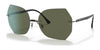 Ray-Ban RB8065 Sunglasses | Size 62 / Gunmetal №004/9A / G-15 Green (Polarized) (3P 16%)