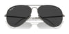 Ray-Ban AVIATOR TITANIUM RB8089 Sunglasses / Arista Gold №926531 / Green (3N 13.2%) / Size 58