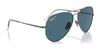 Ray-Ban AVIATOR TITANIUM RB8089 Sunglasses / Arista Gold №926531 / Green (3N 13.2%) / Size 58