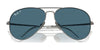 Ray-Ban AVIATOR TITANIUM RB8089 Sunglasses / Arista Gold №926531 / Green (3N 13.2%) / Size 58