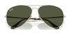 Ray-Ban AVIATOR TITANIUM RB8089 Sunglasses / Arista Gold №926531 / Green (3N 13.2%) / Size 58