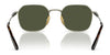 Ray-Ban JIM TITANIUM RB8094 Sunglasses | Size 53 / Arista Gold №926531 / Green (3N 13.2%)