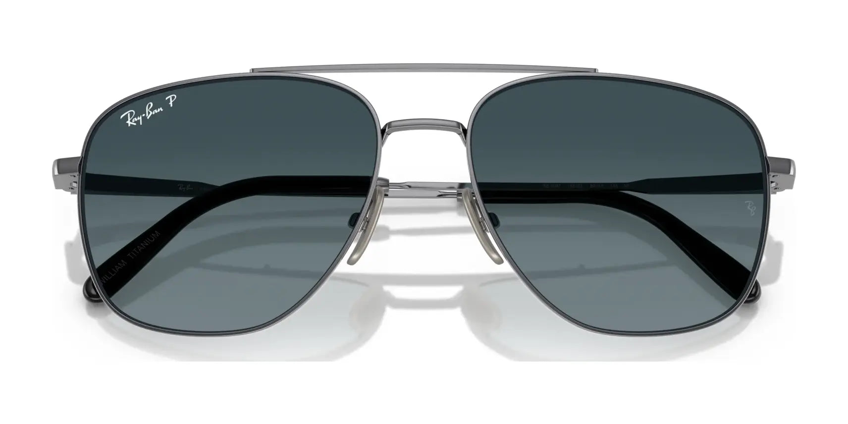 Ray-Ban WILLIAM TITANIUM RB8097 Sunglasses | Size 59 Ray-Ban WILLIAM TITANIUM RB8097 Sunglasses | Size 59