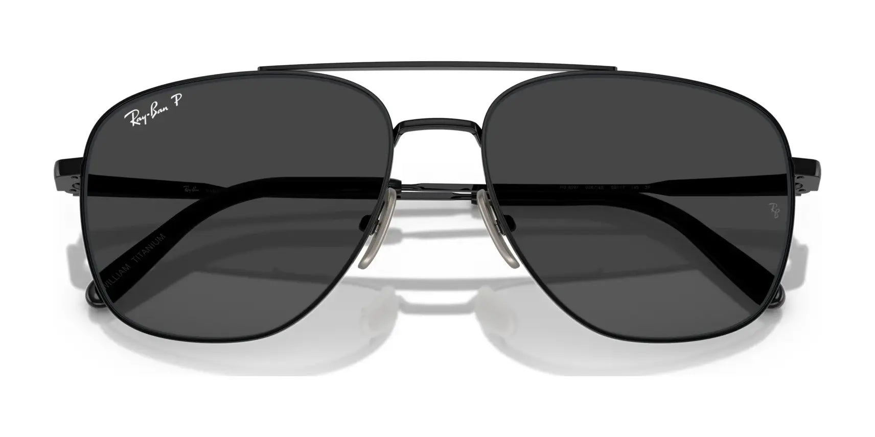 Ray-Ban WILLIAM TITANIUM RB8097 Sunglasses | Size 59 Ray-Ban WILLIAM TITANIUM RB8097 Sunglasses | Size 59