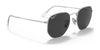Ray-Ban HEXAGONAL RB8148 Sunglasses / Gold №921658 / Green (Polarized) (3P 11%) / Size 51