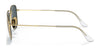 Ray-Ban FRANK RB8157 Sunglasses | Size 51 / Gold №9217T0 / Blue (Polarized) (3P 12.8%)