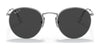 Ray-Ban ROUND RB8247 Sunglasses | Size 50 / Gold №9217T0 / Blue/Gold (Polarized) (3P 12.8%)