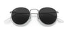 Ray-Ban ROUND RB8247 Sunglasses | Size 50 / Gold №9217T0 / Blue/Gold (Polarized) (3P 12.8%)