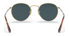 Ray-Ban ROUND RB8247 Sunglasses | Size 50 / Gold №9217T0 / Blue/Gold (Polarized) (3P 12.8%)