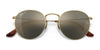 Ray-Ban ROUND RB8247 Sunglasses | Size 50 / Gold №9217T0 / Blue/Gold (Polarized) (3P 12.8%)