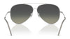 Ray-Ban AVIATOR REVERSE RBR0101S Sunglasses / Arista Gold №001/69 / Dark Violet (2N 20.5%) / Size 59