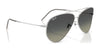 Ray-Ban AVIATOR REVERSE RBR0101S Sunglasses / Arista Gold №001/69 / Dark Violet (2N 20.5%) / Size 59