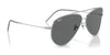 Ray-Ban AVIATOR REVERSE RBR0101S Sunglasses / Arista Gold №001/69 / Dark Violet (2N 20.5%) / Size 59