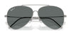 Ray-Ban AVIATOR REVERSE RBR0101S Sunglasses / Arista Gold №001/69 / Dark Violet (2N 20.5%) / Size 59