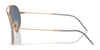 Ray-Ban AVIATOR REVERSE RBR0101S Sunglasses / Arista Gold №001/69 / Dark Violet (2N 20.5%) / Size 59