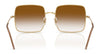 Ray-Ban SQUARE REVERSE RBR0104S Sunglasses / Rose Gold №92023A / Dark Blue (3N 16.6%) / Size 54