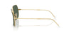 Ray-Ban SQUARE REVERSE RBR0104S Sunglasses / Rose Gold №92023A / Dark Blue (3N 16.6%) / Size 54