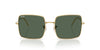 Ray-Ban SQUARE REVERSE RBR0104S Sunglasses / Rose Gold №92023A / Dark Blue (3N 16.6%) / Size 54