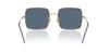 Ray-Ban SQUARE REVERSE RBR0104S Sunglasses / Rose Gold №92023A / Dark Blue (3N 16.6%) / Size 54