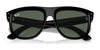 Ray-Ban BOYFRIEND REVERSE RBR0501S Sunglasses | Size 56 / Black №6677VR / G-15 Green (3N 14.9%)