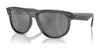 Ray-Ban BOYFRIEND REVERSE RBR0501S Sunglasses | Size 56 / Transparent Dark Grey №6707GS / Silver (3N 11.8%)