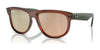 Ray-Ban BOYFRIEND REVERSE RBR0501S Sunglasses | Size 56 / Transparent Light Brown №67102O / Light Gold (3N 13.3%)