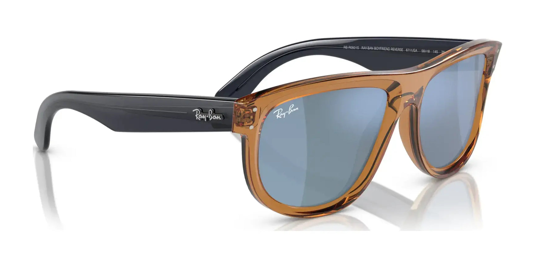 Ray-Ban BOYFRIEND REVERSE RBR0501S Sunglasses | Size 56 Ray-Ban BOYFRIEND REVERSE RBR0501S Sunglasses | Size 56