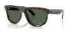 Ray-Ban BOYFRIEND REVERSE RBR0501S Sunglasses | Size 56 / Dark Havana №6790VR / Dark Green (3N 14.9%)