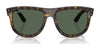 Ray-Ban BOYFRIEND REVERSE RBR0501S Sunglasses | Size 56 / Black №6677VR / G-15 Green (3N 14.9%)